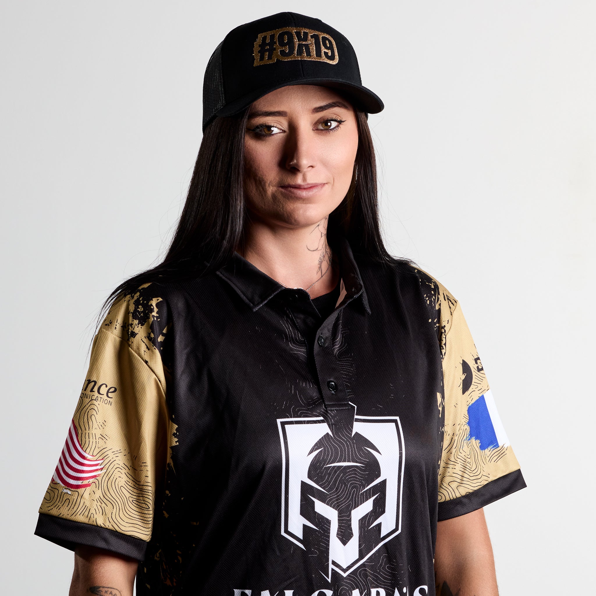 Casquette #9x19 - Noir/Or