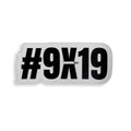 Sticker "#9x19"