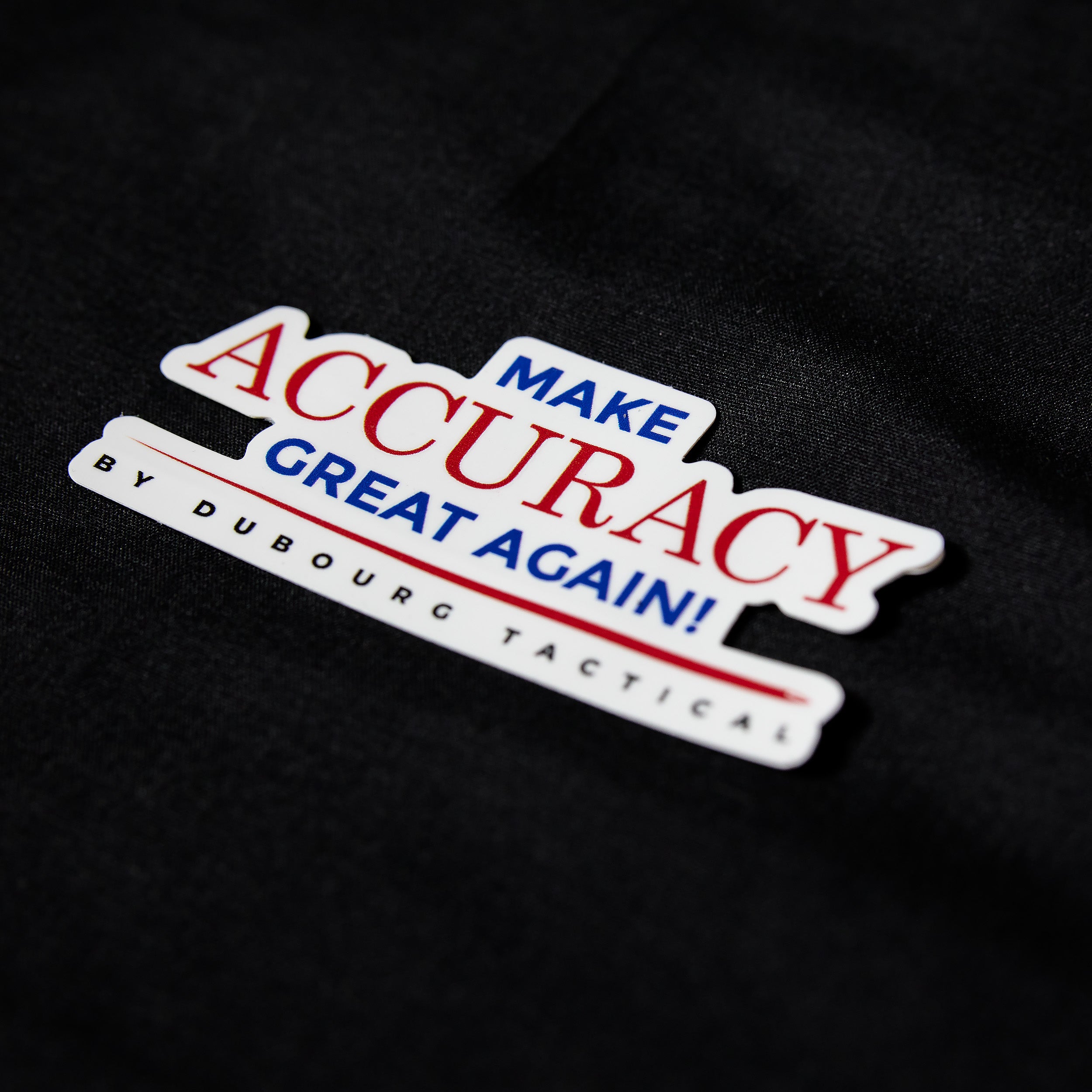 Sticker "Make Accuracy Great Again"