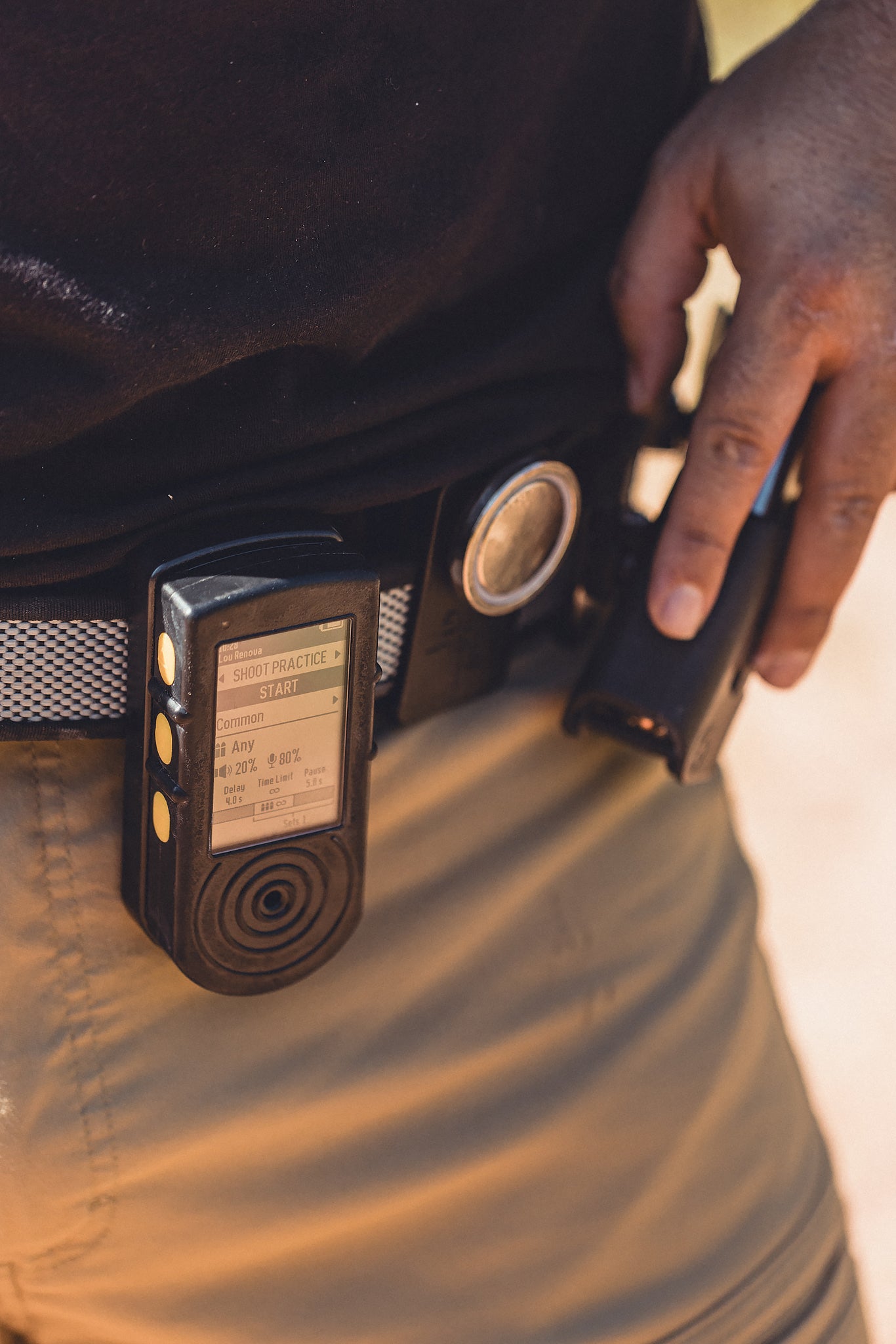 SG Timer 2 — Chronographe intelligent pour tir & dry-fire avec U-grip