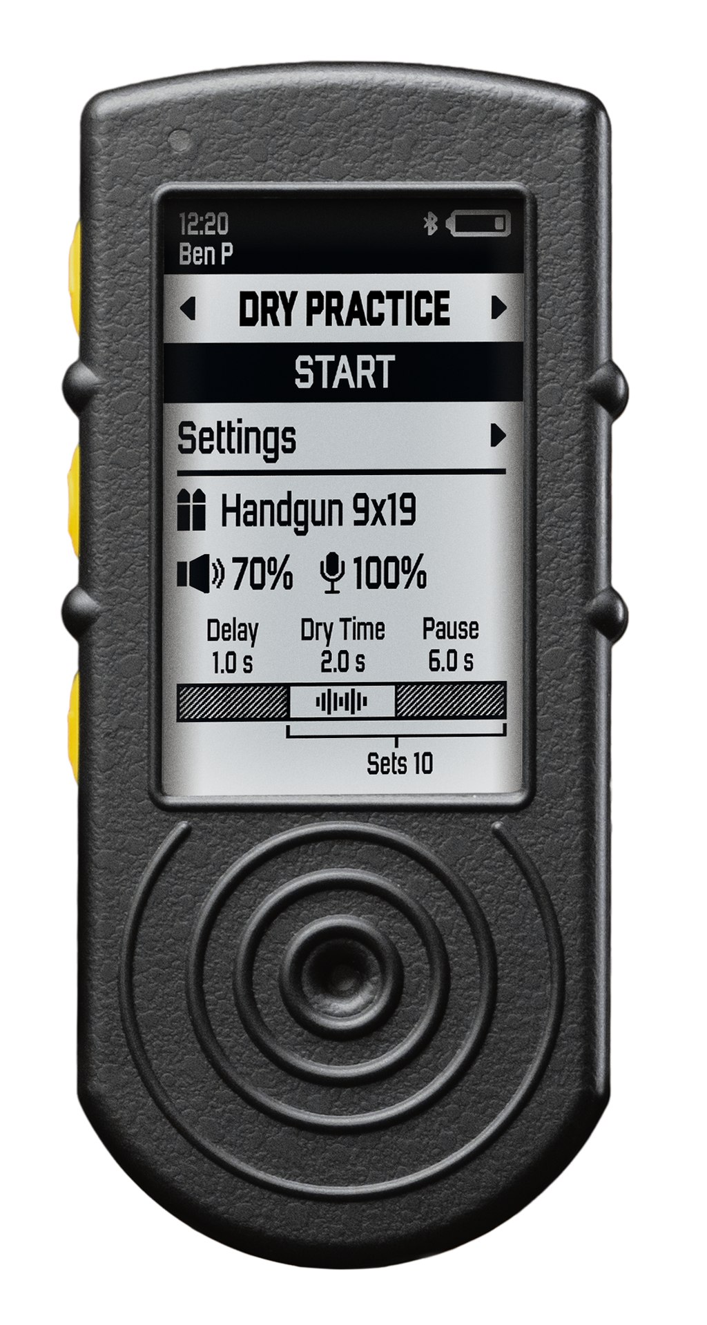 SG Timer 2 — Chronographe intelligent pour tir & dry-fire avec U-grip