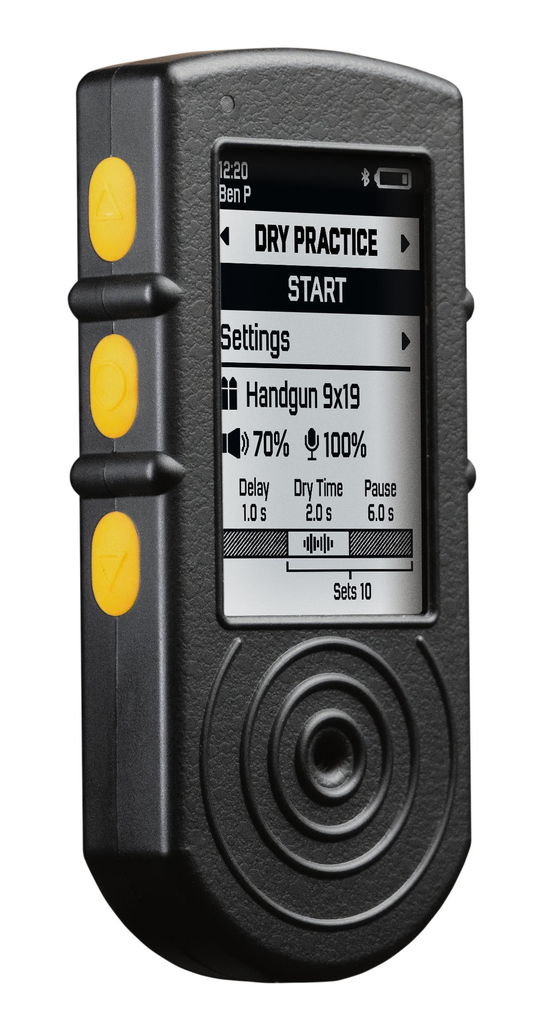 SG Timer 2 — Chronographe intelligent pour tir & dry-fire avec U-grip